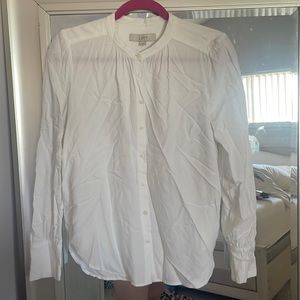 Loft white blouse